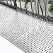 304 Stainless Steel Perforated Sheet, Metal Mesh Screen Panel, 10mm Hole Diameter, Leak-Proof Window Pads, Durable, Rust-Resistant, 65x100cm for Home & Industrial Use
