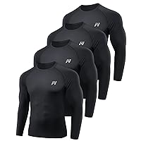 MEETWEE Maglietta Compressione Uomo Maglietta Compressione Uomo Traspirante da Asciugatura