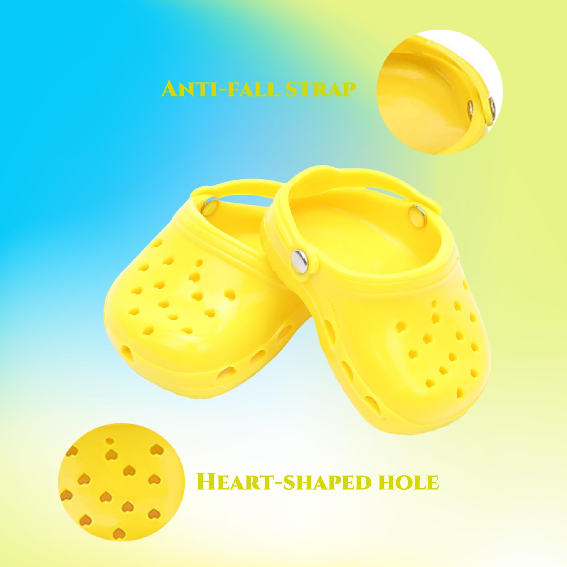 2 Pcs Breathable Summer Dog Shoes, Comfortable Rubber Sandals with Anti-Slip Sole for Puppy Small Dog - Image 3