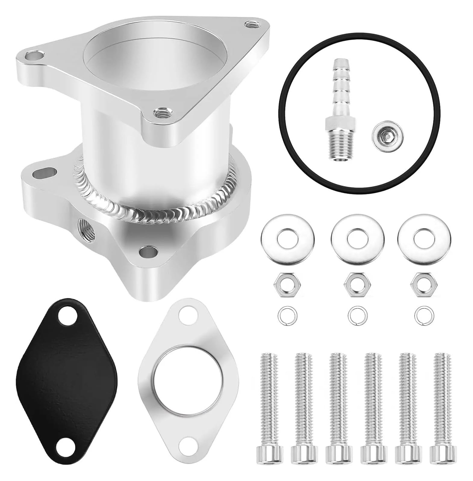 Sifusm One Color Egr Valve Recirculation Valves Car Removal Kit For Vw For Golf Mk5 1.9 2.0Tdi For Mk1 Mk2 Mk4 For Skoda 2.0Tdi For Egr Valve Assembly Replacement Hose