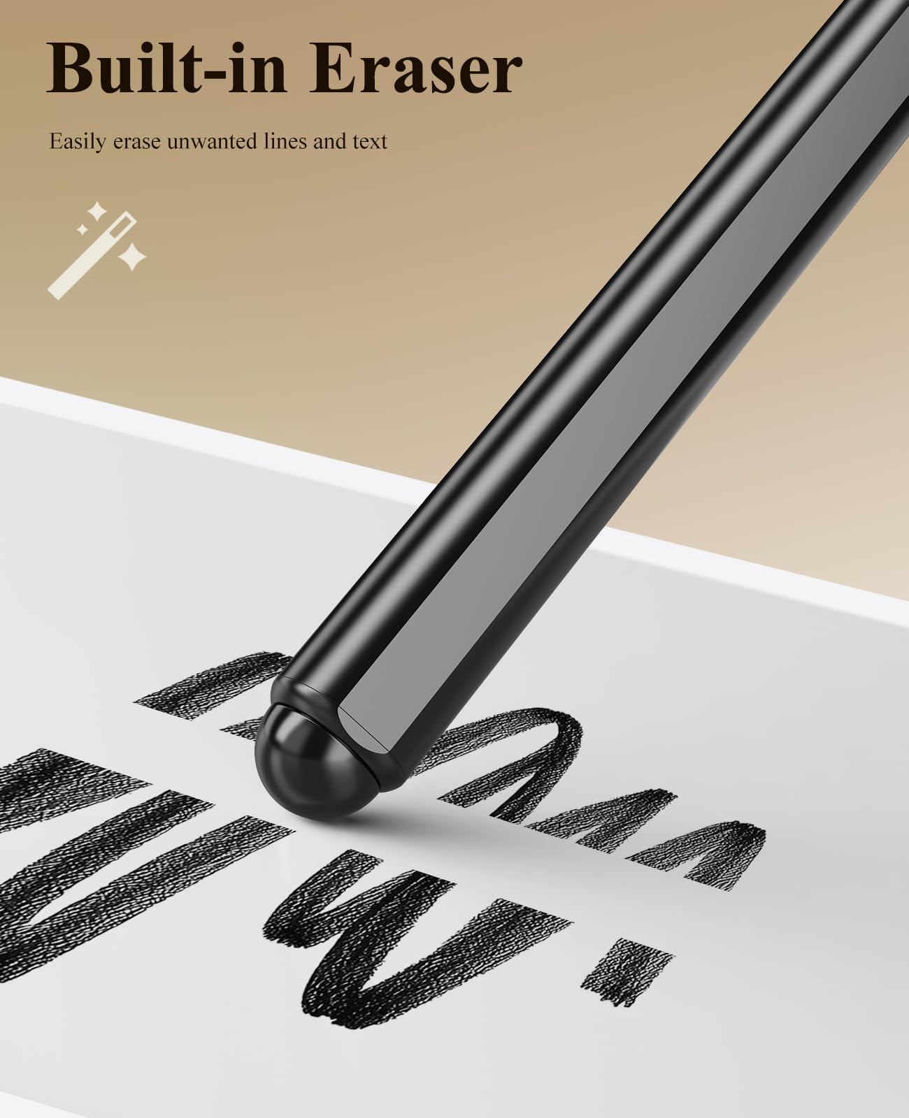 TiMOVO Stylet EMR Magnétique Compatible avec Remarkable 2, Noir