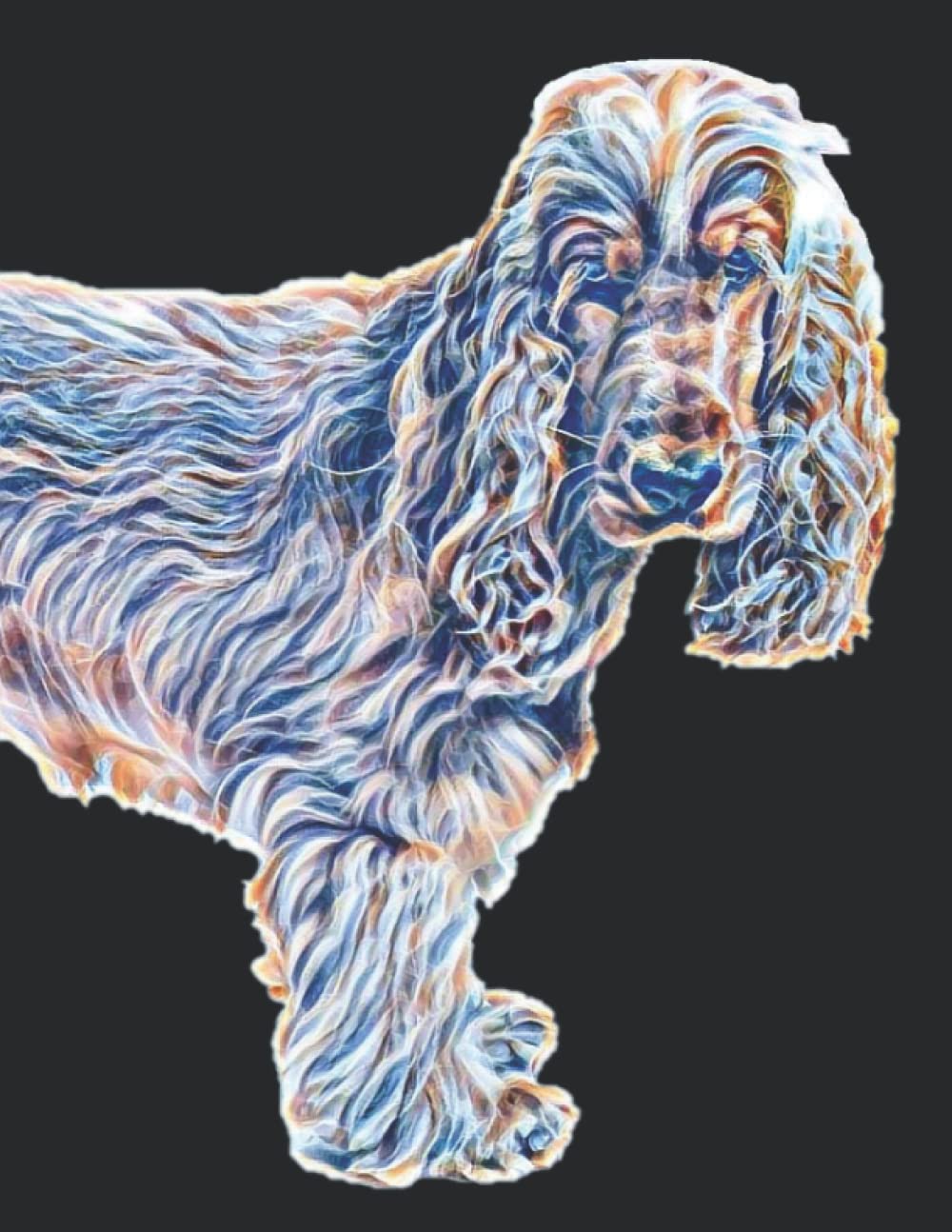 Notebook for Dog (Cocker Spaniel) : Size 8.5 x 11 inches 100 Pages with lines