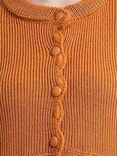 Image of Matelco Women's Wool Round Neck Cardigan