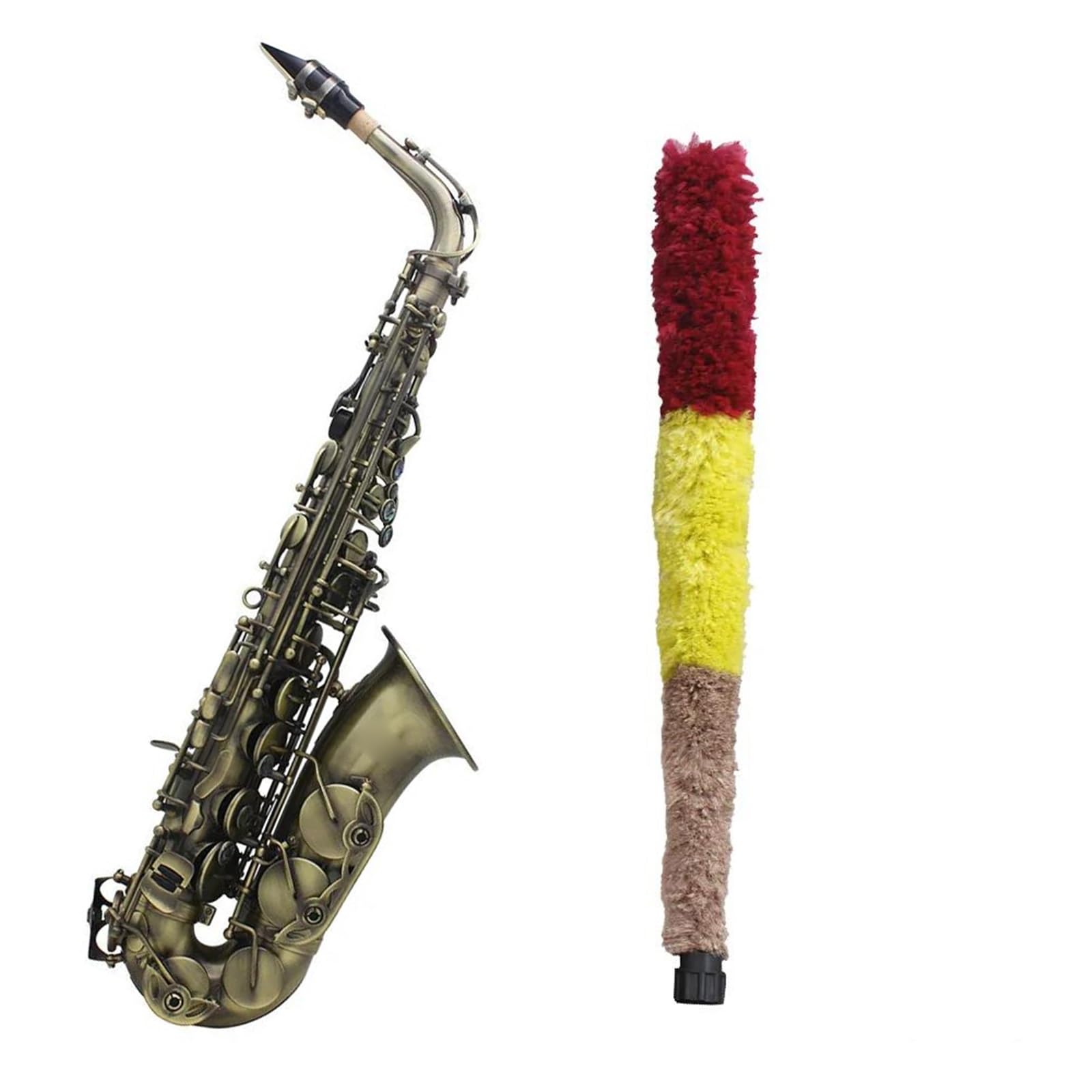 Saksofon Antyczne Wykończenie Bend Eb E-płaski Saksofon Altowy Sax Carve Pattern Saksofon Eb Saksofon Altowy