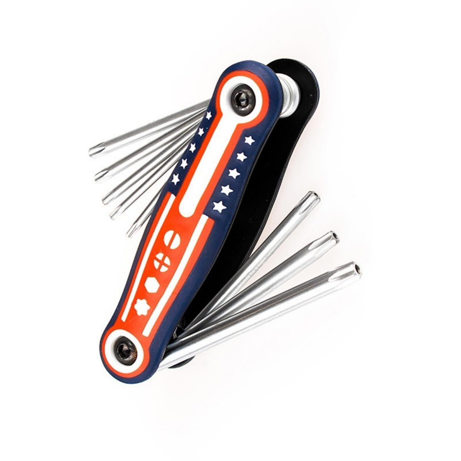 Woedpez Style2 Lightweight Bicycles Tools Kits Folding Screwdriver Multitool For Mountain Bike Repair And Travel Easy To Carry Bike Wrench