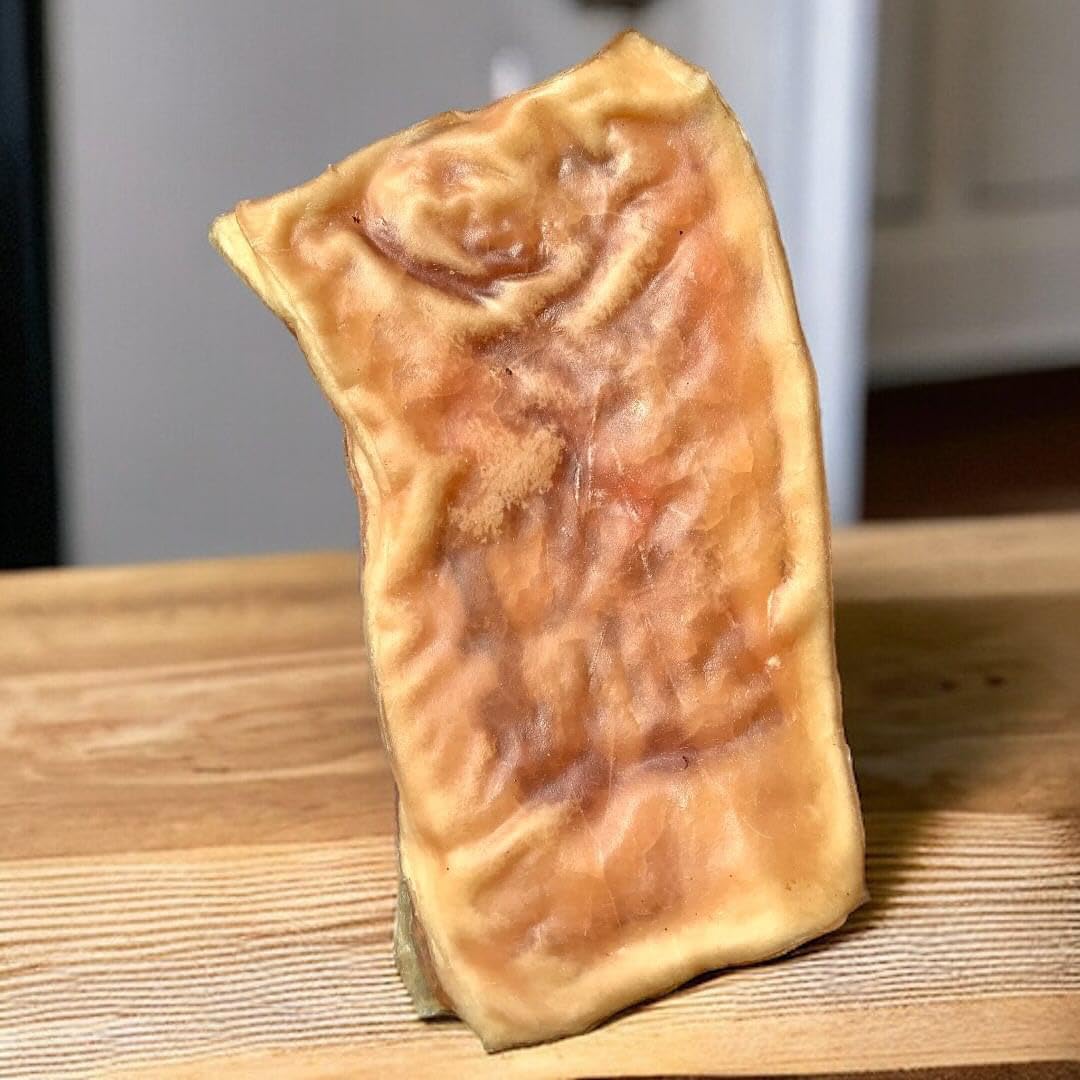 Rinderkopfhautplatten,2000g, Rinderkopfhautplatten getrocknet, Naturkauartikel aus Deutscher Herstellung, Premium Kausnack, ohne Chemie hergestellt
