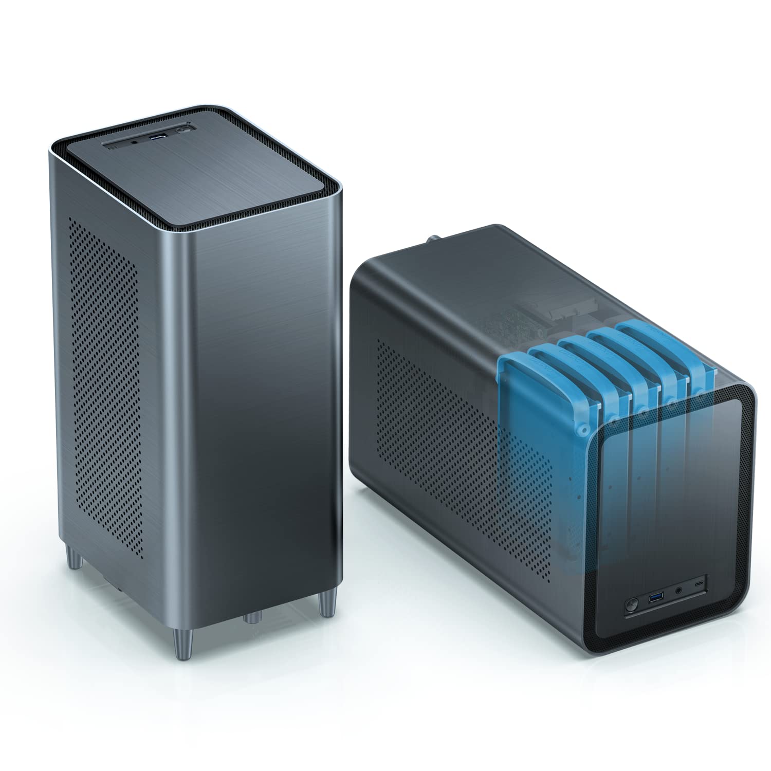 Buy JONSBO N1 MiniITX NAS Chassis, ITX Computer Case, 5+1