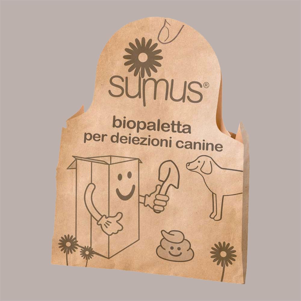 Lucgel Srl Doppelklappe Beutel für Hundekoten Dekor 20 x 14 cm (200)