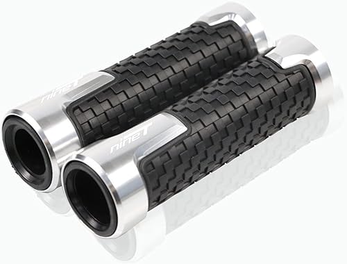 Para BMW R Nine T Scrambler R9T RNINET All Years Motocicleta 78 ''0.866 in Goma Mano End Grip Bar Agarraderas Puños