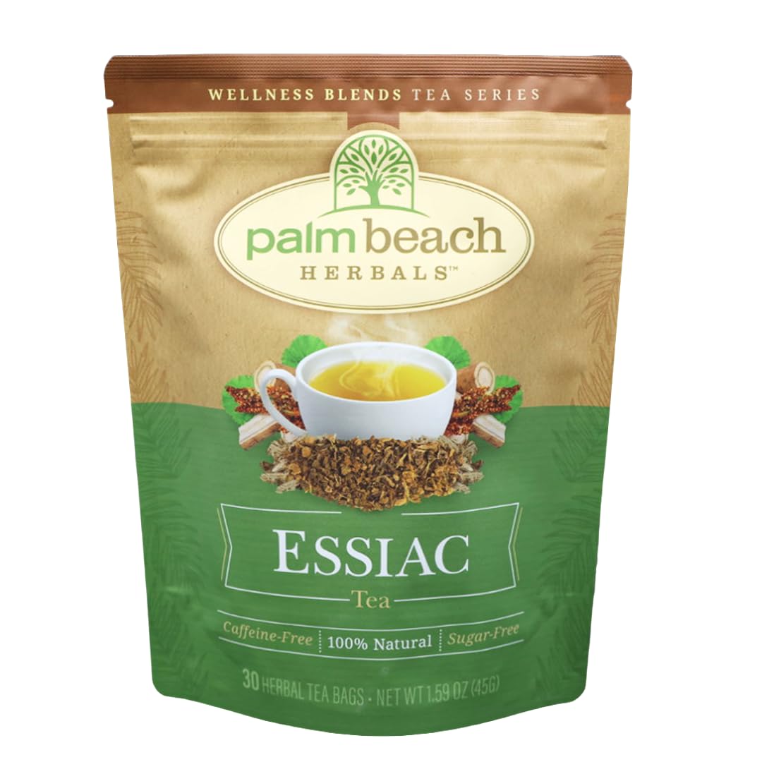 Palm Beach Medicinal Herbs - Essiac Tea - Wellness Blends Tea Series, 30ct