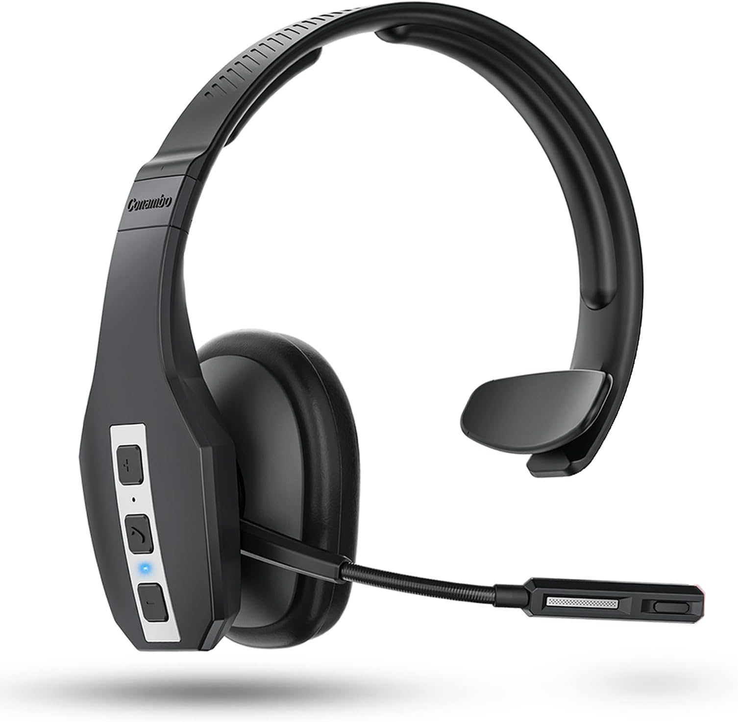 Conambo JBT600 Bluetooth Headset with 3-Mic CVC8.0 Noise Reduction