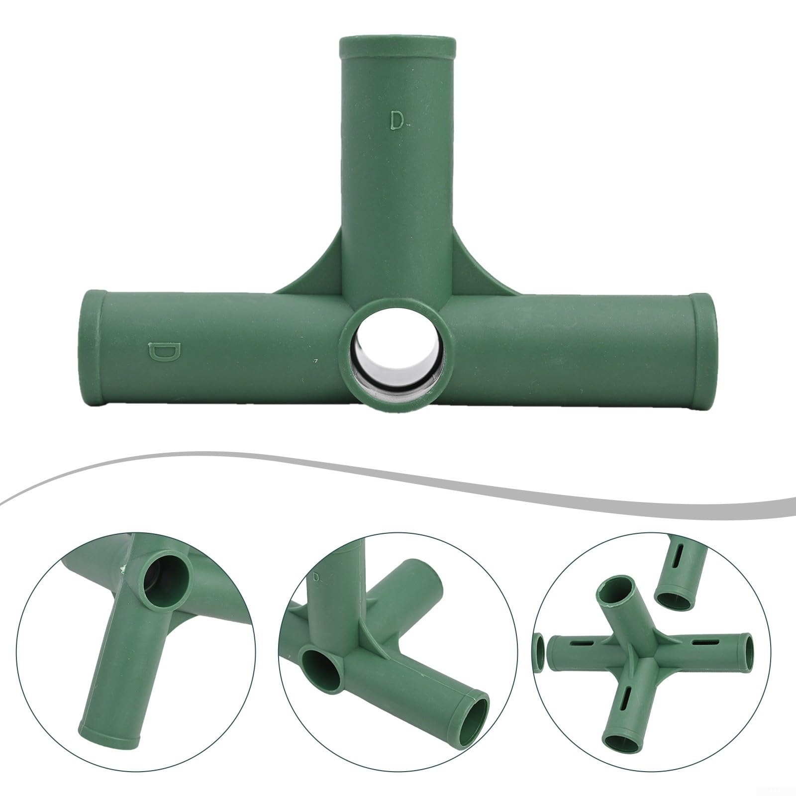 Lot De 8 Raccords Joint Cadre Serre 19mm Plastique Robuste - Connecteurs Jardin Et Supports Plantes