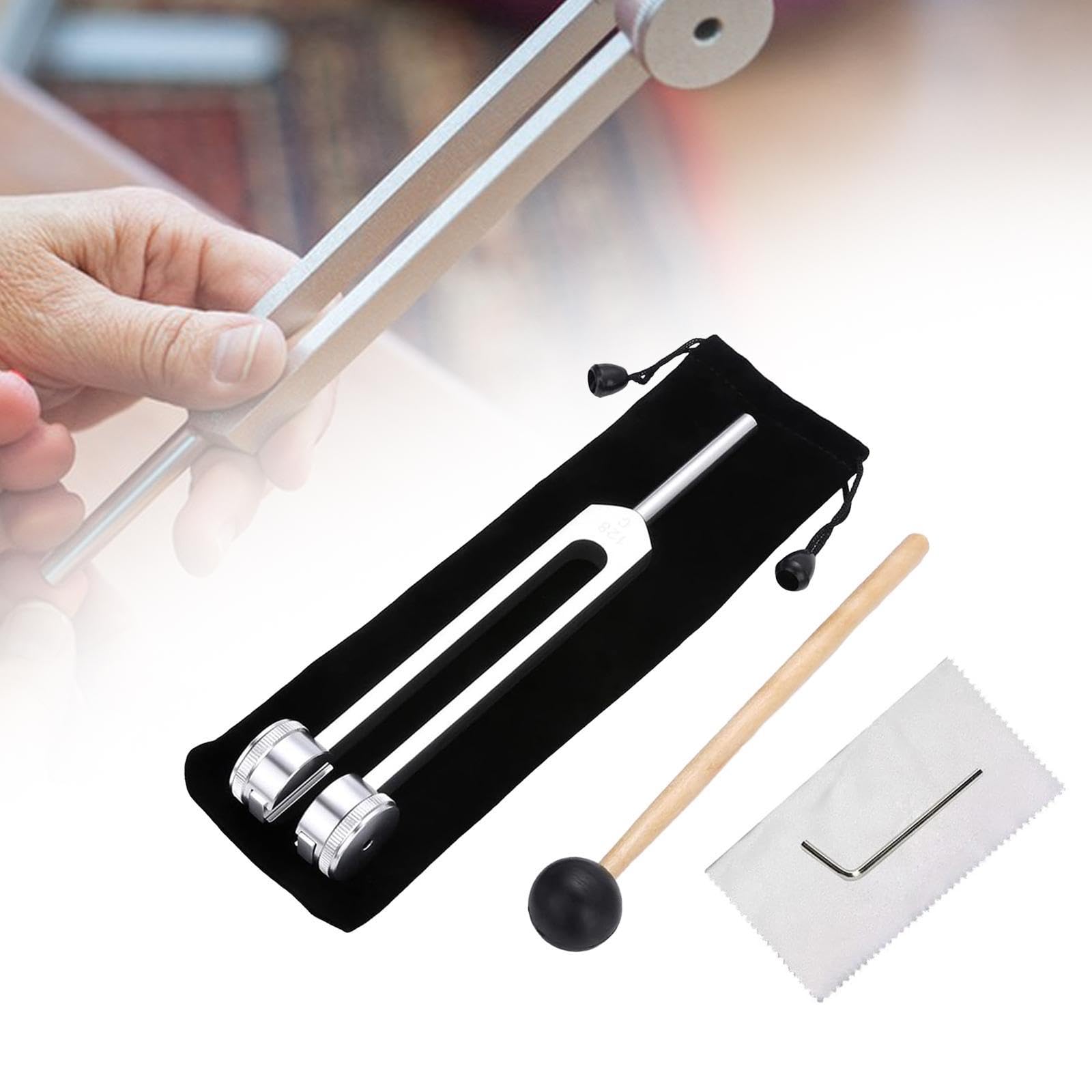 Tuning Fork Set with Hammer Sensory Tuning Devices Repair Tool for Women Men-image-48