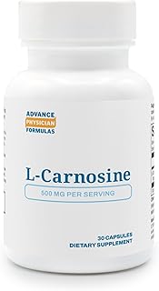 L Carnosine Supplement 500 Mg, 30 Vegetable Capsules