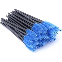 SBTRKT 5/50pcs Makeup Brushes Set Eye Shadow Foundation Women Cosmetic Brush Eyeshadow Blush Powder Blending Beauty Soft Makeup Tool Color 50pcs Blue