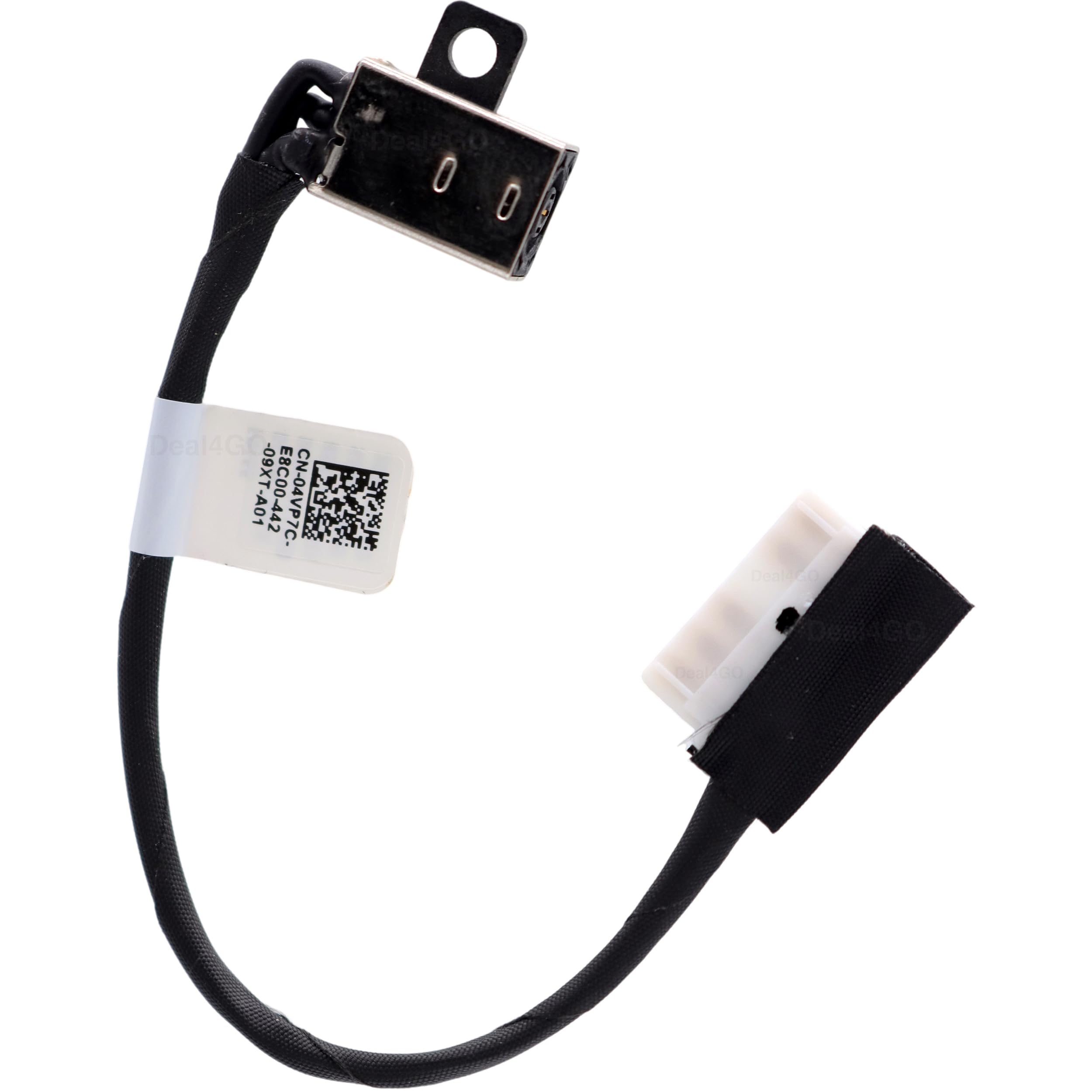 Replacement DC Power Jack Cable For Dell Inspiron 15 Laptop (Part # 04VP7C, CN-04VP7C, DC301016G00)