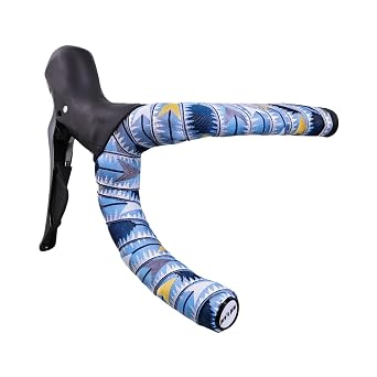 Woven Bicycle Handlebar Tape, Cloth Fabric Bar Wrap with EVA Cushion