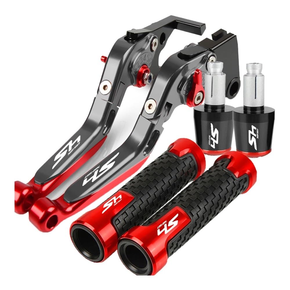 Mlioju H Motorcycle Clutc Lever For Sh125 Sh125i S 125 125I 2008-2023 2022 2021 2018 2014 Motorcycle Adjustable Brake Clutc Levers Andlebar Grips Ends