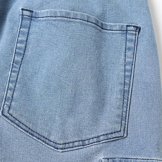 Shorts de mezclilla masculinos casuales de verano miniatura 5