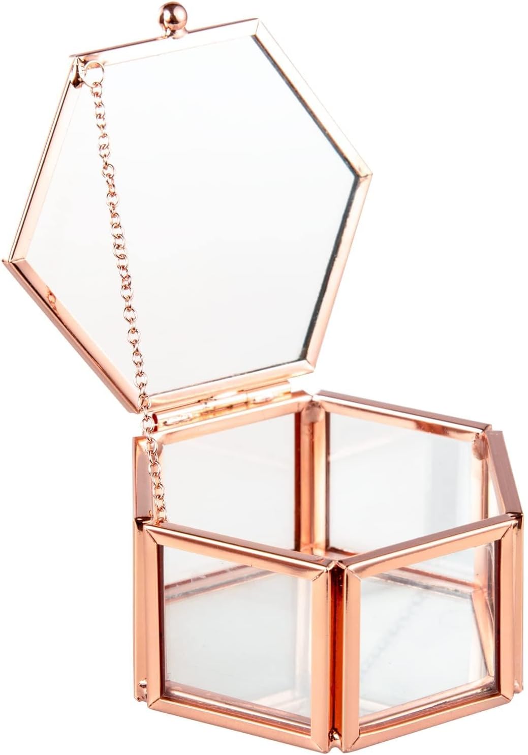 Glass Jewelry Box