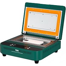 TBK610 800W Phone Case Heat Press Machine, 3D Sublimation Heat Transfer Printer for Small Business & Beginners, Fits All iPhone & Android Models with Easy Operation Desktop Design