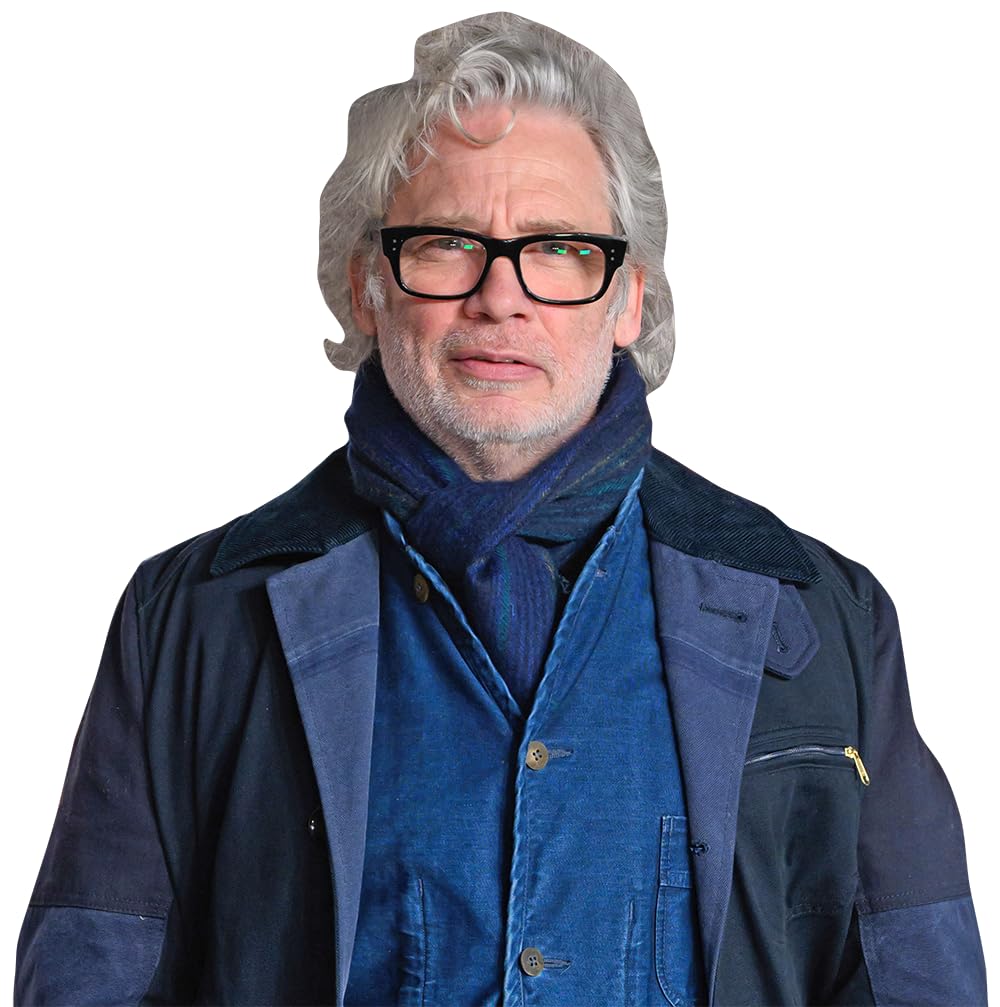 Dexter Fletcher (Blue Suit) Half Body Buddy Cutout