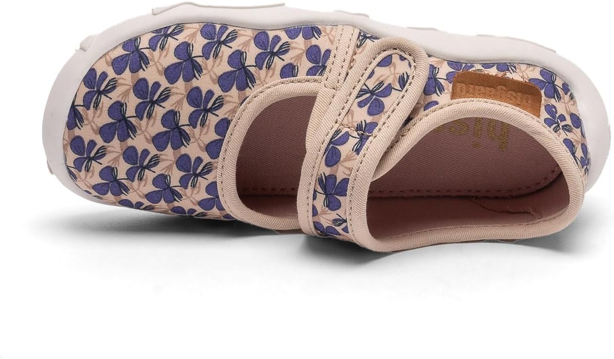 Purple Maddy Wild Flower Slippers by Bisgaard