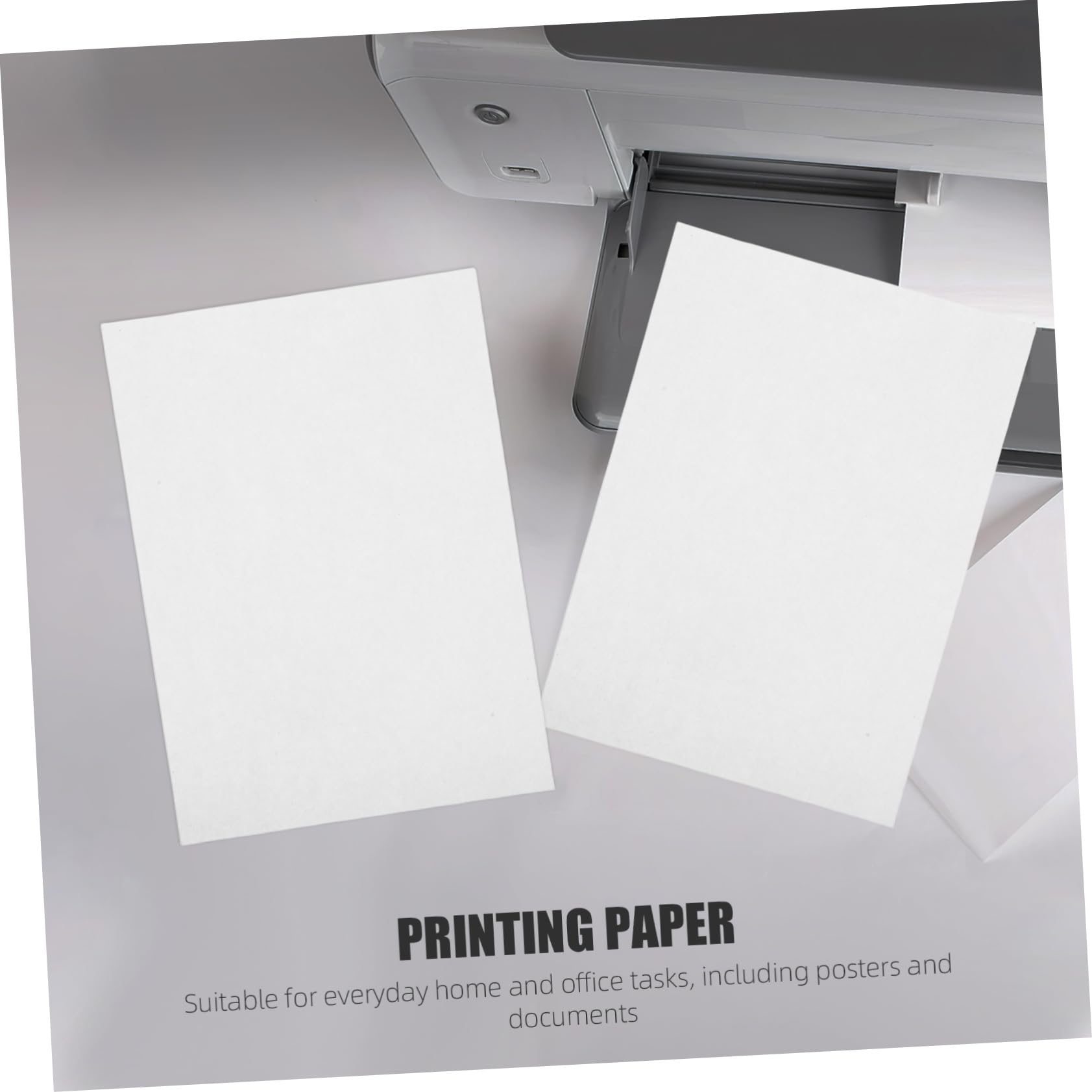 Angoily 500pièces Lot De Papier Blanc Papier Pour Imprimante Et Photocopie Multi-usages Fournitures De Bureau
