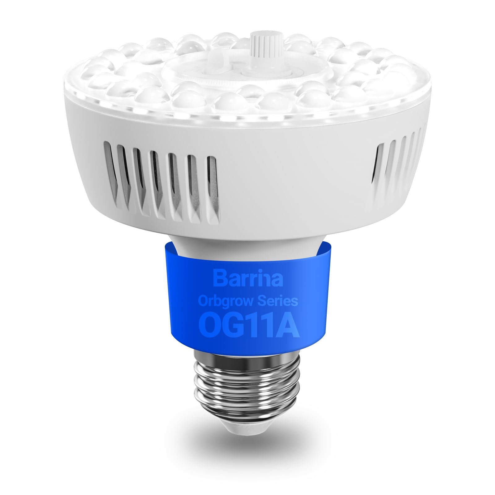 Barrina OG11A Grow Light Bulbs for Indoor Plant, 5000K 11W, 1 Pack, White