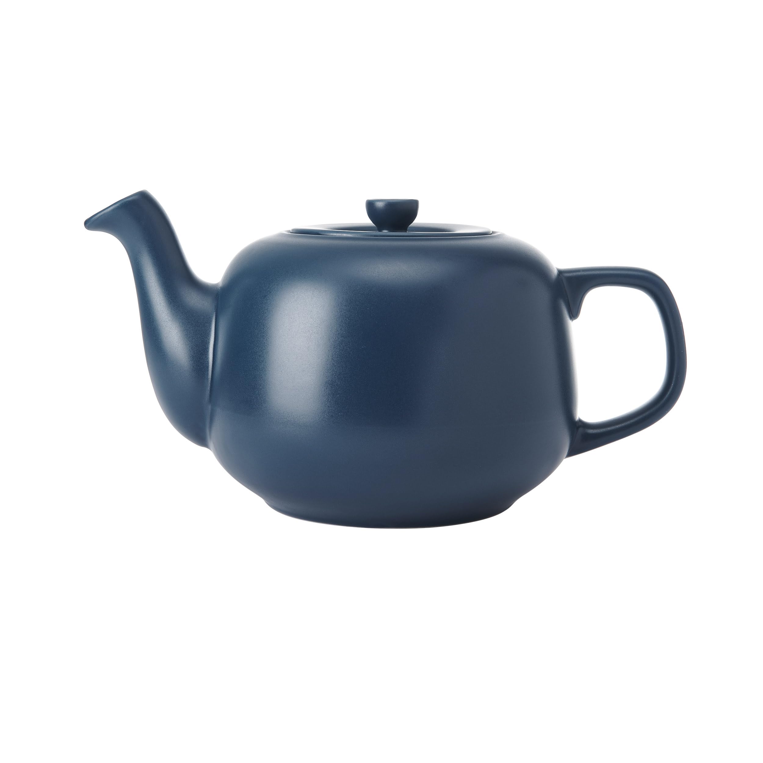 La Cafetière Classic 4 Cup Ceramic Teapot1.2L Navy Teapot With Non-Drip Spout And Comfortable Handle from B&Q