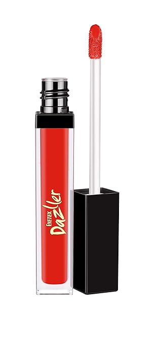 Eyetex Dazller Liquid Matte Lip Colour (DLC014 - Vermillion), 5g