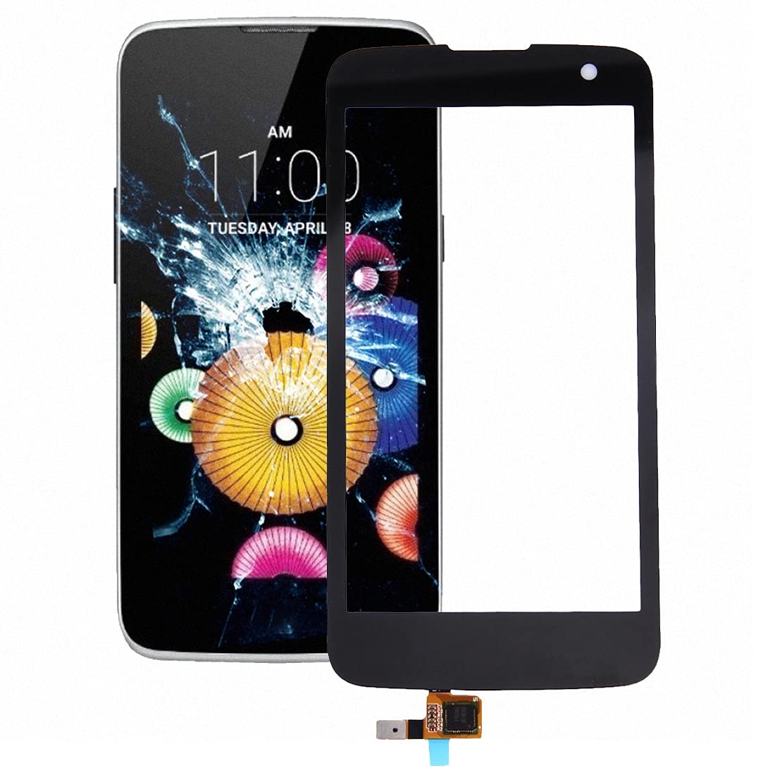 Mobile Phone Touch Panel Touch Panel for LG K4 / K130 Phone Replacement Parts