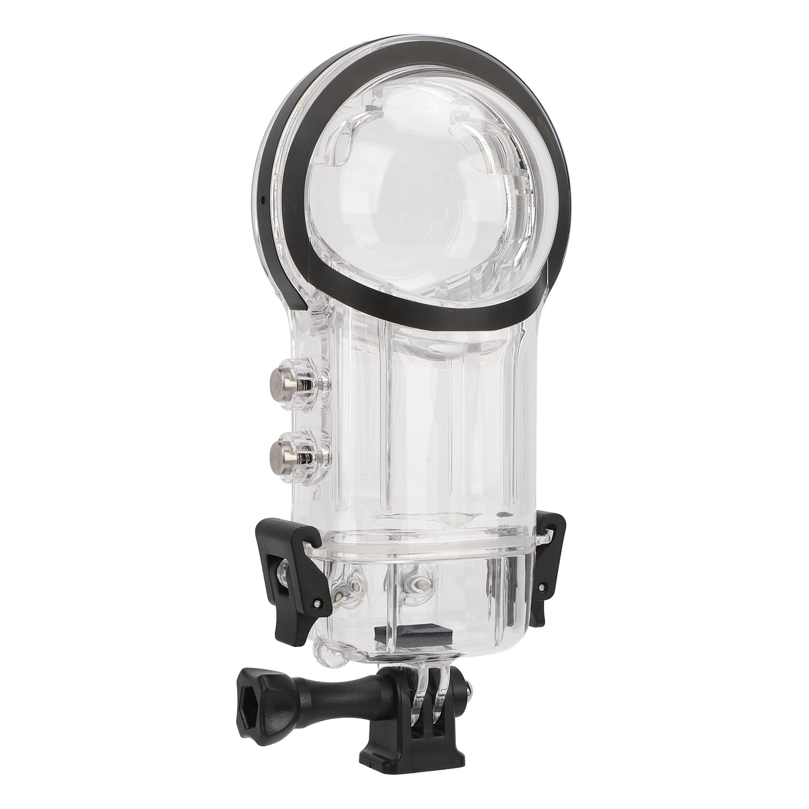 Rengue Custodia Subacquea Invisibile per X4 50m 164ft Custodia Impermeabile Protettiva Subacquea con Adattatore a Sgancio Rapido per X4 Action Camera