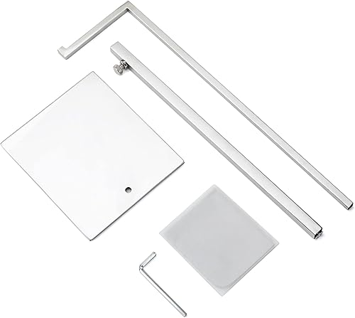 Miniatura 9 de K KAIDIYIN Soporte para bolso  Paquete de 2 soportes de exhibición de bolsos plateados para exhibir con altura ajustable, utilizado para bolsos,