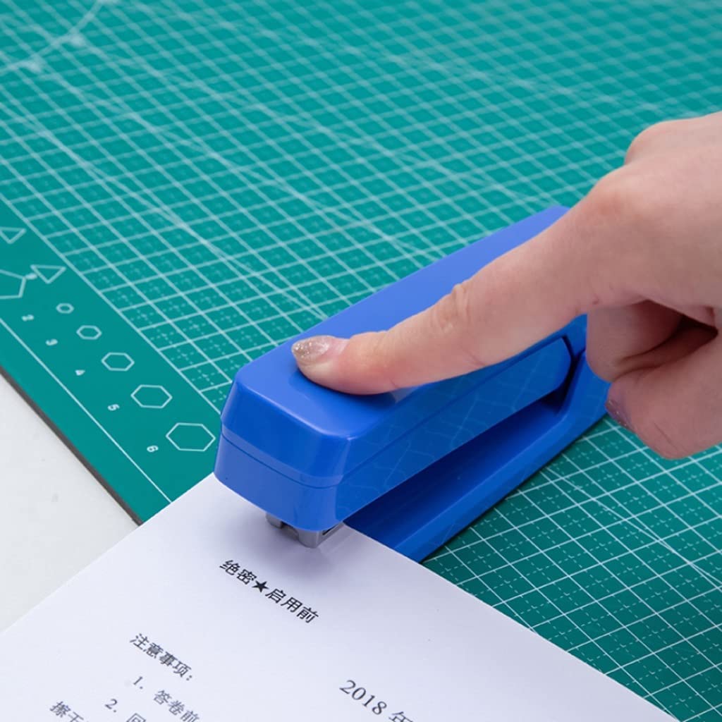 fhda Grapadora de Escritorio, Grapadora de Escritorio Duradera portátil, Grapadora de Escritorio con Capacidad para 20 Hojas para encuadernación de Oficina y hogar