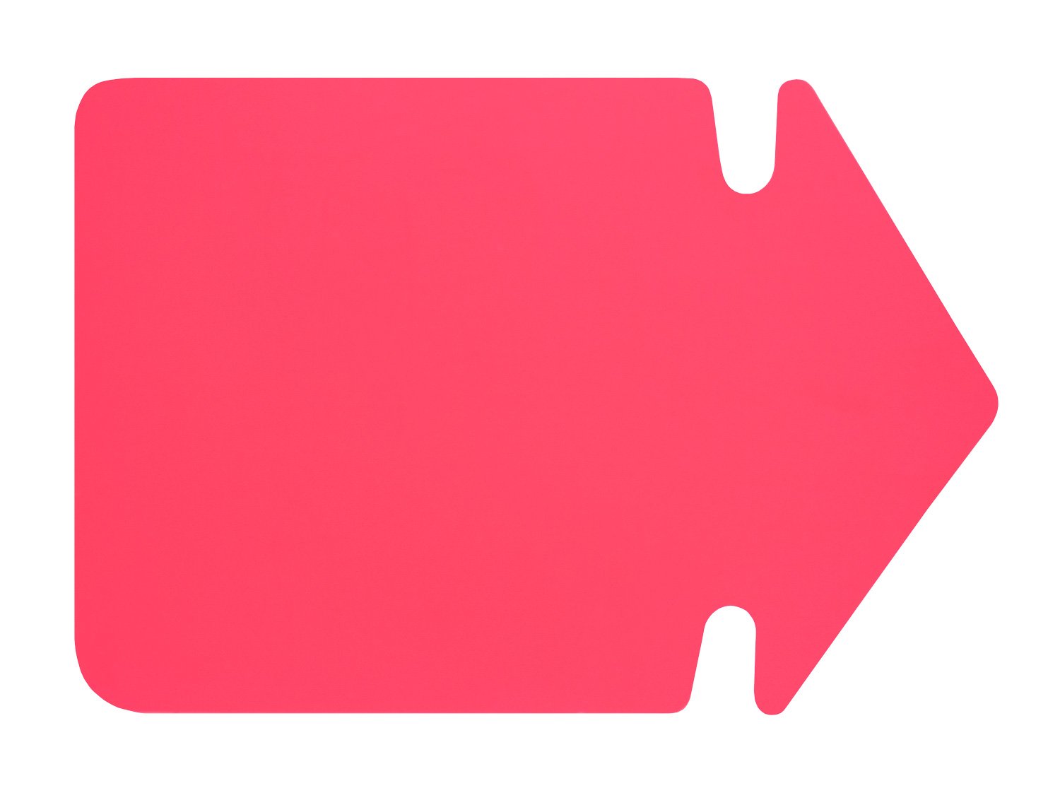 Publicité Symbole Flèche rouge pour guider les invités aux fêtes - 3