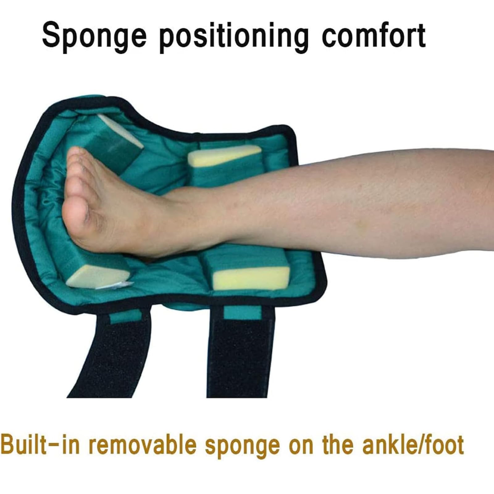 Almohadilla Antiescaras para El Talón, Almohadilla para Pies con Esponja Extraíble Y Protector De Descompresión para El Talón, Protectores para Pies Y Tobillos para Alivi,