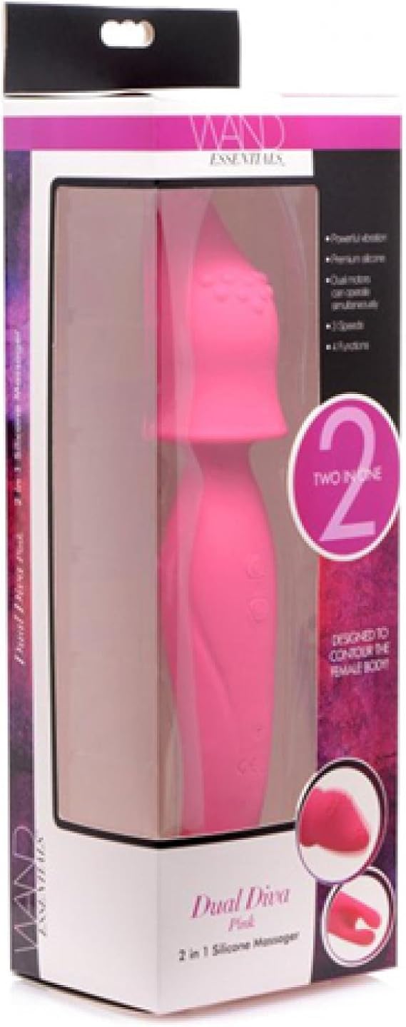 Dual Diva 2 en 1 Masaje dispositivo – Rosa : Amazon.es: Salud ...