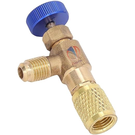 Mass Pro Refrigerant Safety Filling/Charging Valves Brass Ai