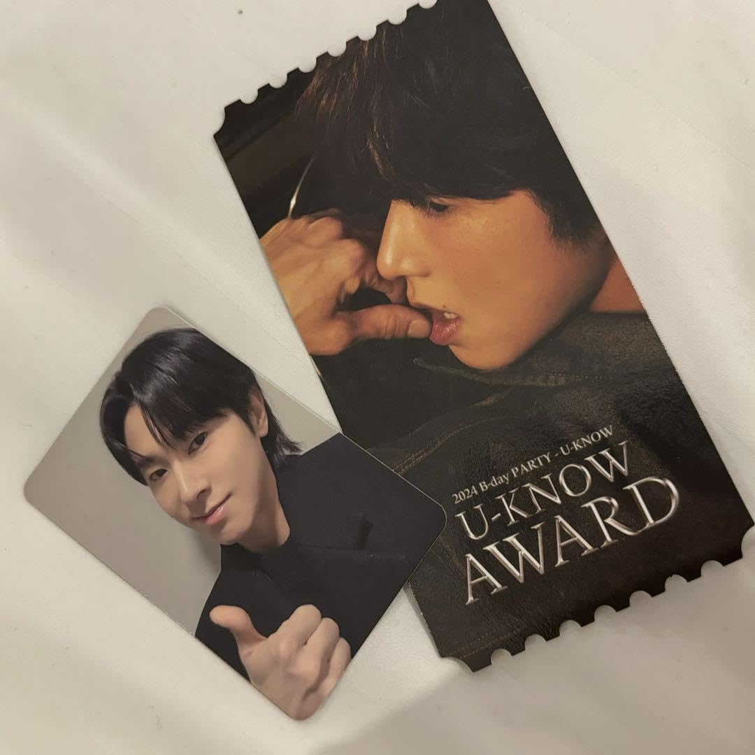 Amazon.co.jp: 東方神起 ユノ センイルイベント U-KNOW AWARD 参加者 