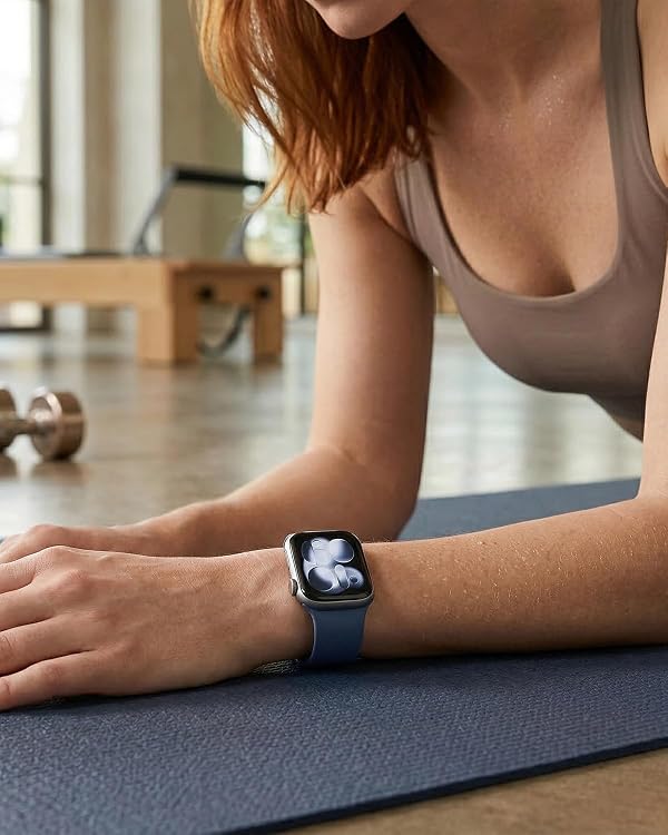 Magnetic Silicone Band Compatible with Apple Watch Band 38mm 40mm 41mm 42mm 44mm 45mm 46mm 49mm Women Men, Soft Waterproof Replacement Strap for iWatch Series 11 10 9 8 7 6 5 4 3 2 1 SE Ultra by BandSmith - Image 6