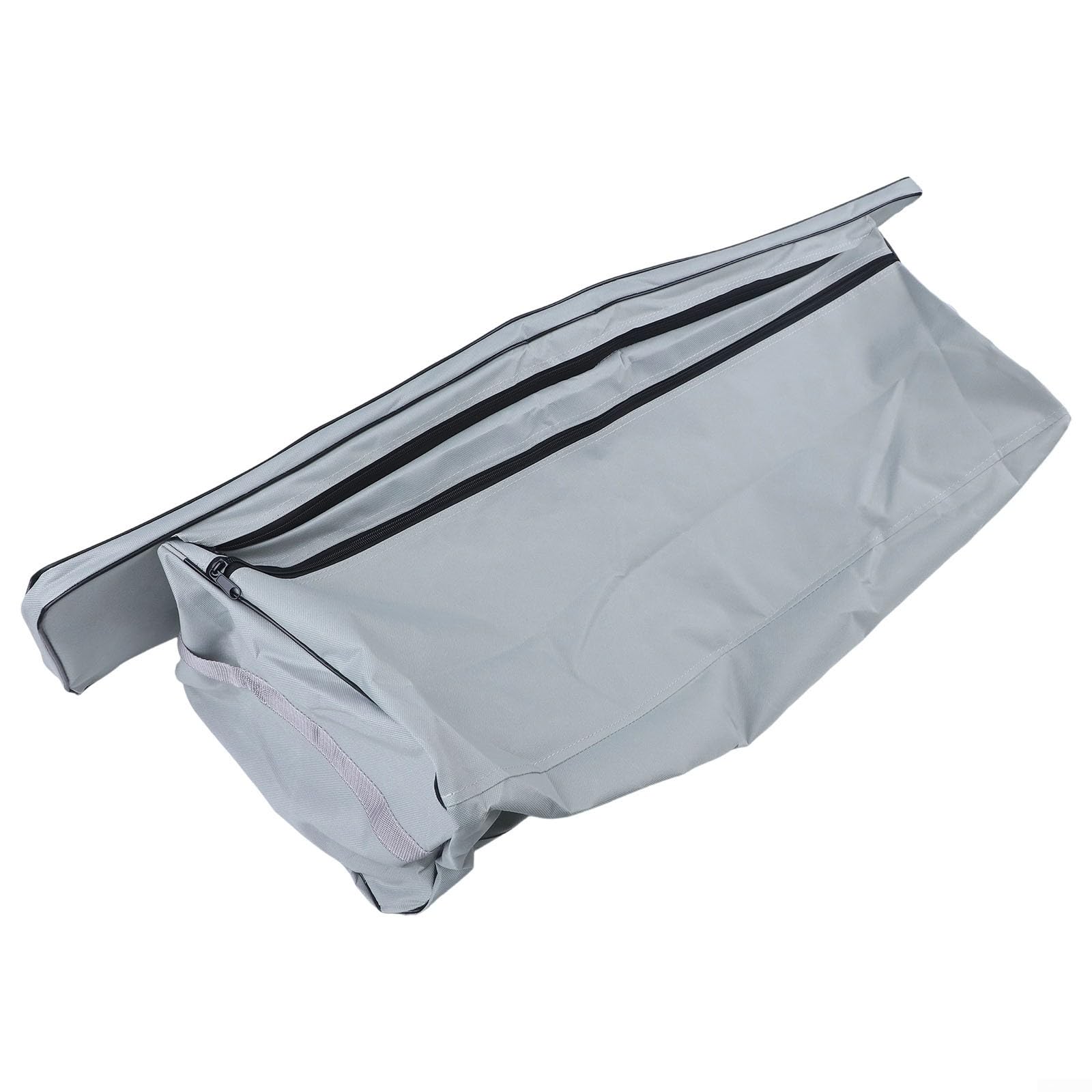 Funda para asiento de banco de tela Oxford para barco inflable con bolsillo (negro, 85 cm)