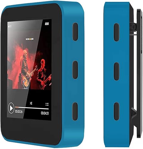 Hotechs - Reproductor de MP3  MP4, reproductor de música MP3 con tarjeta SD de 32 GB Slim Classic Digital LCD pantalla de 1.82 pulgadas, mini puerto