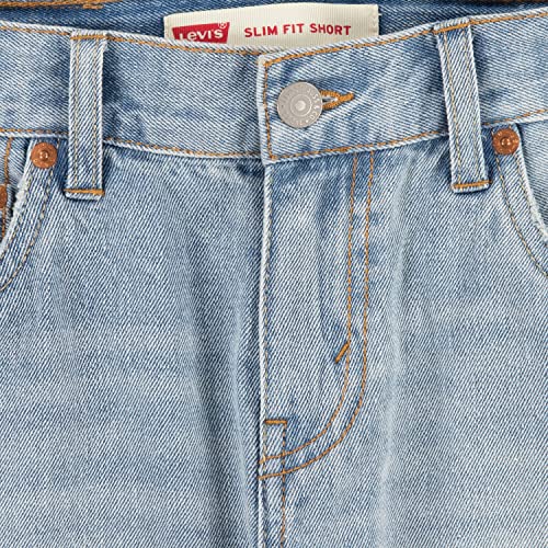 Levi's Kids Lvb 511 Slim Fit Short vaquero premium de alta durabilidad infantil 2