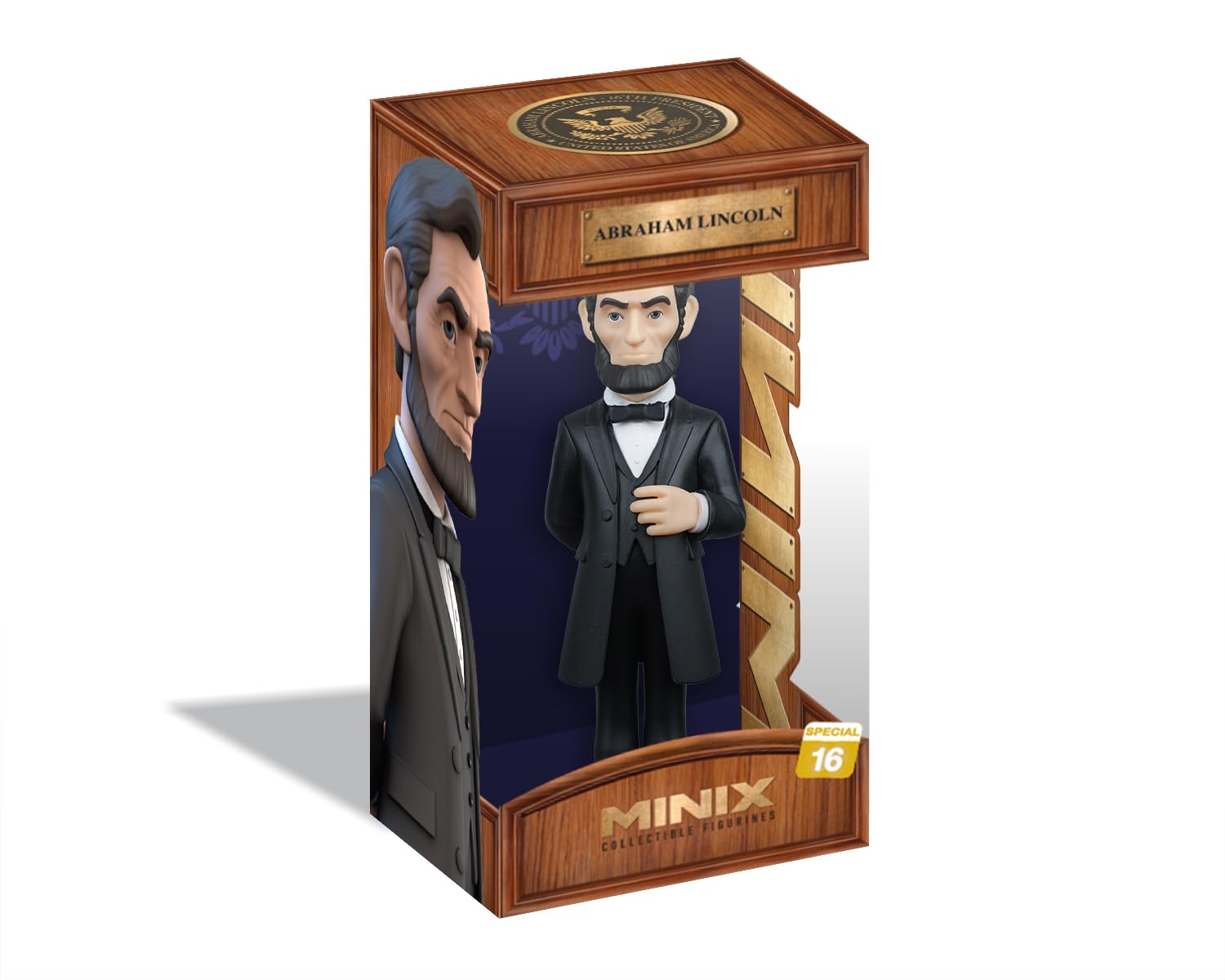 MINIX Abraham Lincoln – Abraham Lincoln – Collectible Historical Icon Figure for Fans