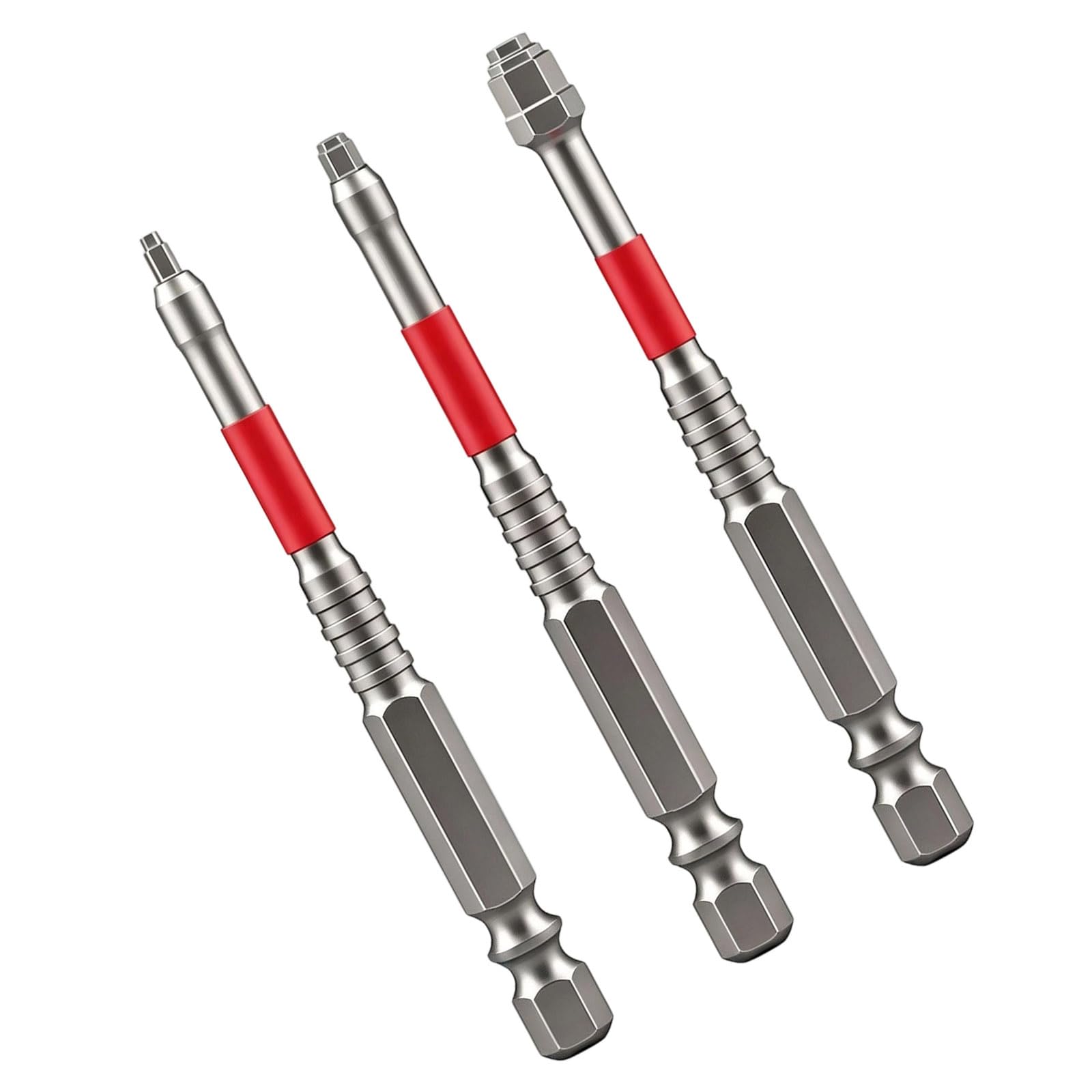 Errory 100Mmsanjiantao All Purpose Hexagonal Shank Screwdriver Bit Set With Different Size For Efficient Tool Switching Hexagonal Shanks