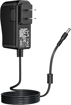 AC to DC 5V 2A 2000mA Power Supply Adapter, Plug 5.5mm x 2.1mm, UL Listed FCC