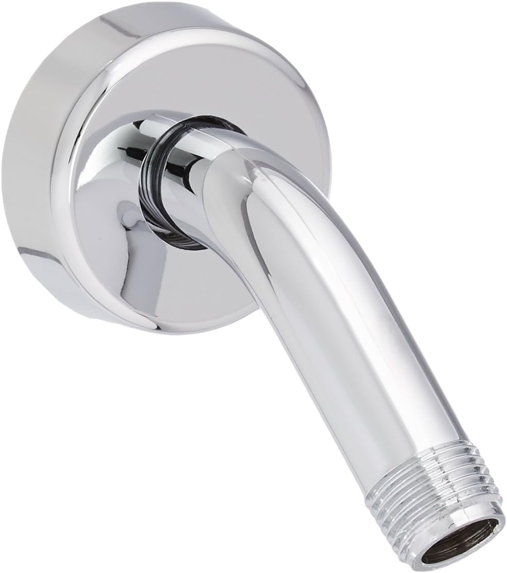 P040C P-040C Plastic Shower Arm, Pack of 1, Silver