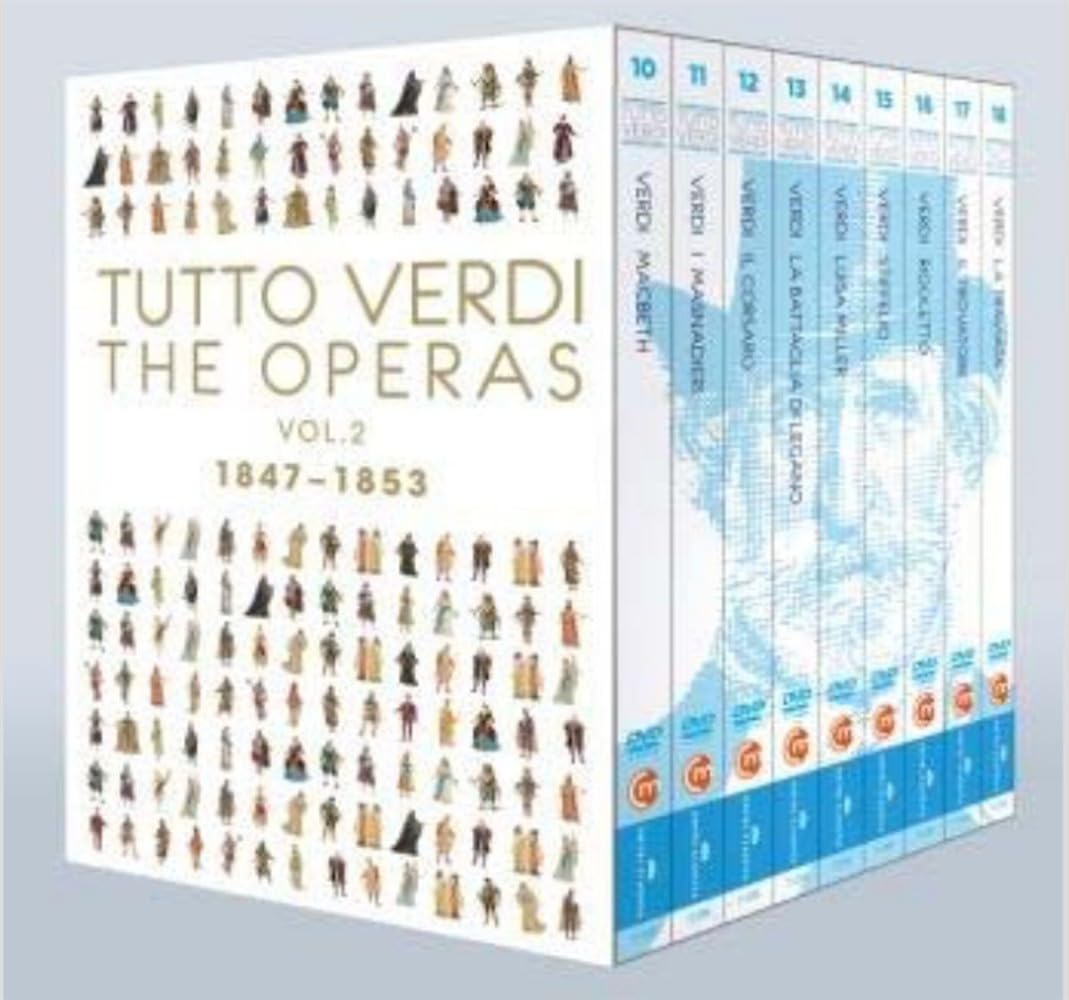 Verdi: Operas Vol 2 [Blu-ray] [Region Free] [2013]