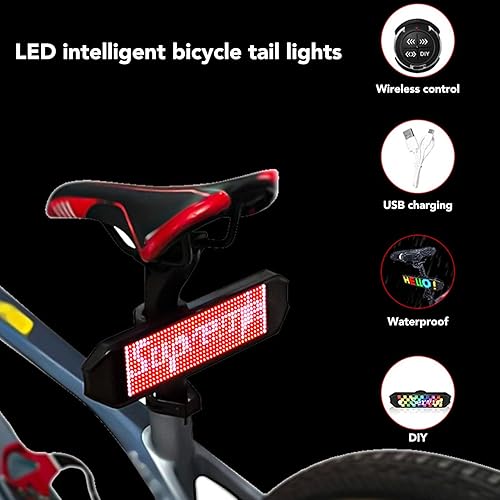 Miniatura 2 de Diydeg Luz LED de 4 modos, colorido USB LED para automóvil, panel LED programable con aplicación con control remoto, 8.858 x 2.165 x 0.591 in,